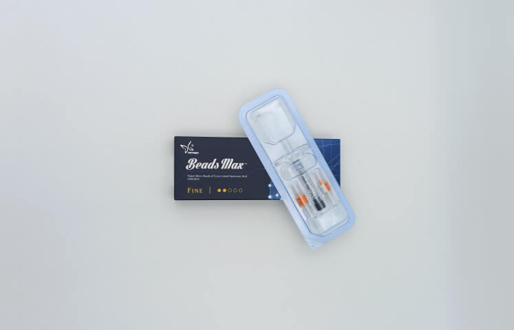 Beads Max FINE - Korean Dermal Filler for Fine Wrinkles, Lips, and Under-Eye